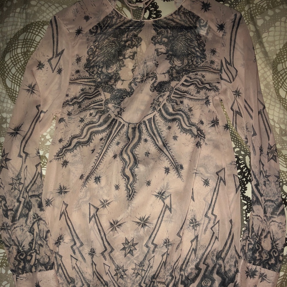 H&M sheer dress
